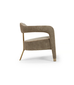 INVICTA II - Fabric easy chair with armrests by Casa Magna - view 3